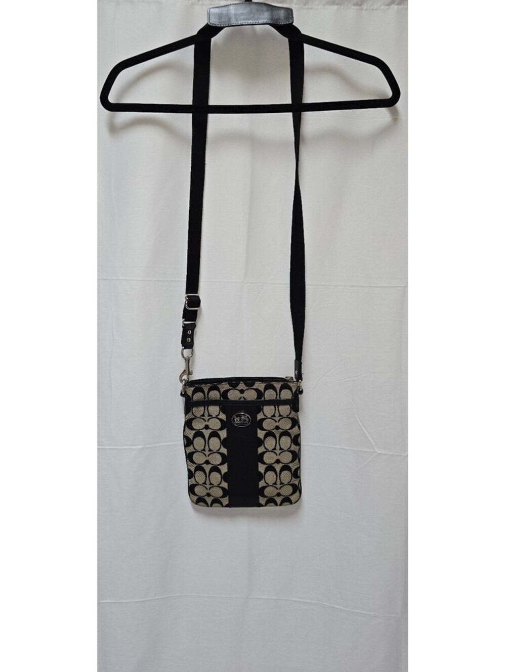 Coach Signature C Jacquard Crossbody Bag